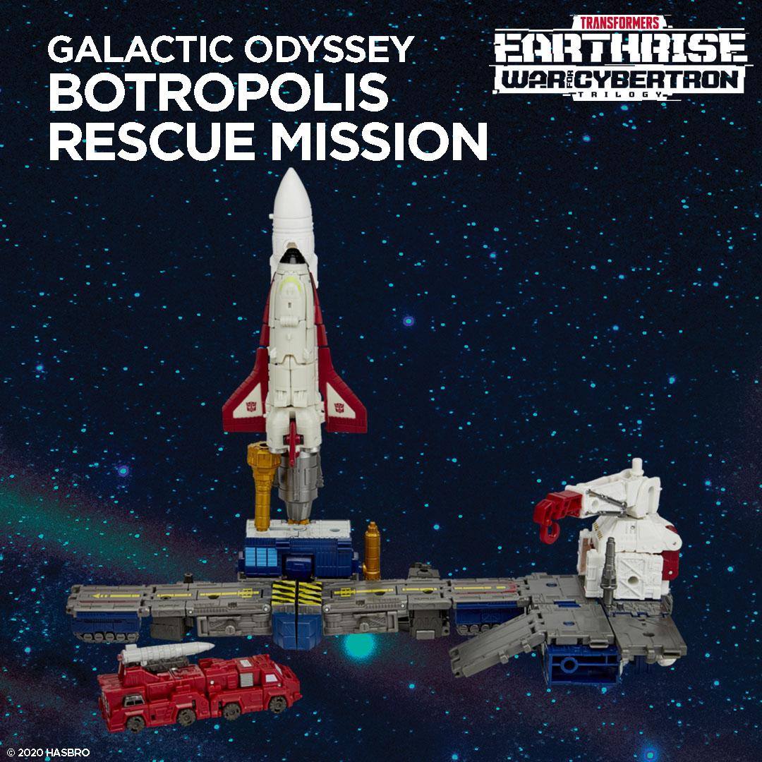 First Look Transformers Galactic Odyssey #5 Botropolis Rescue